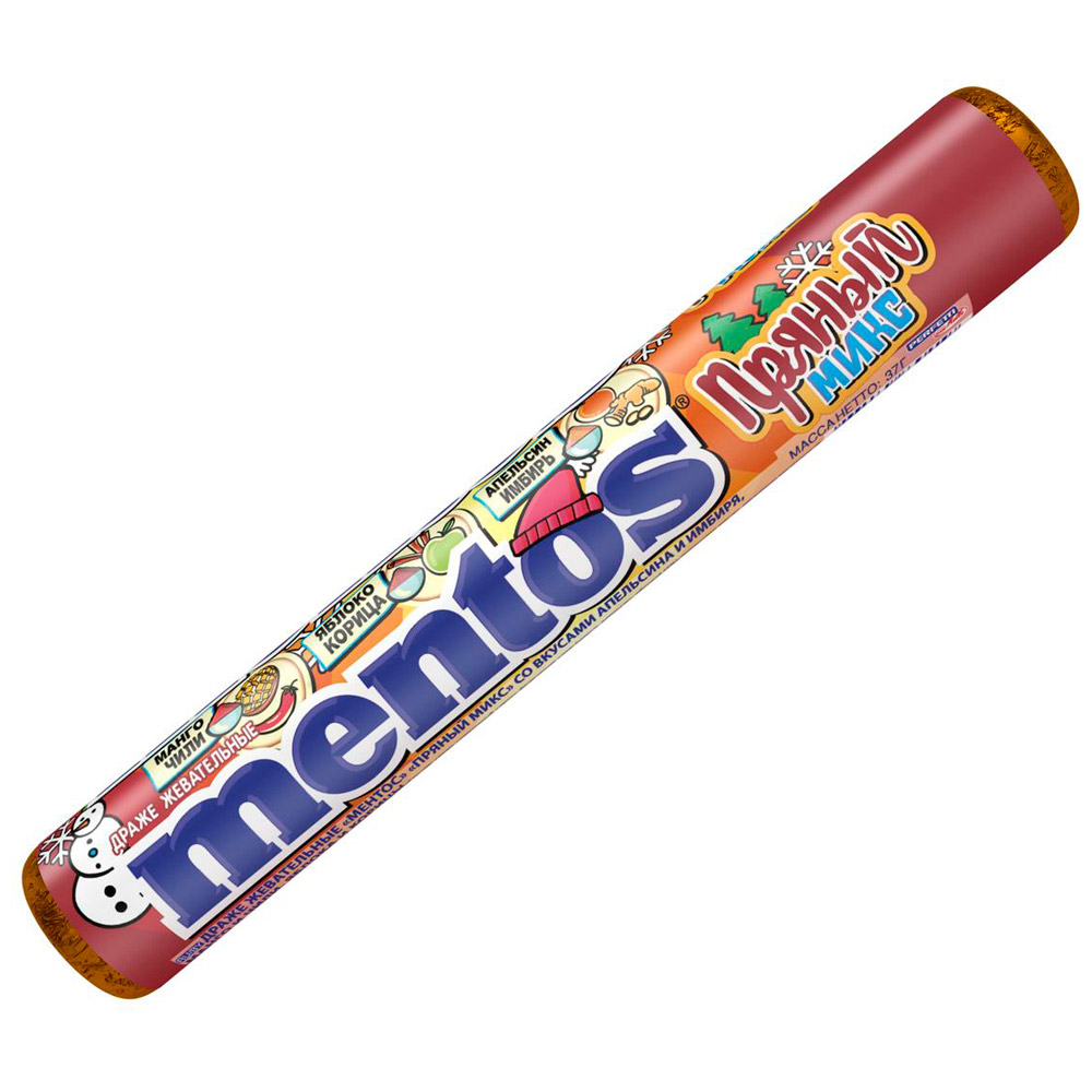 

Драже Mentos Spice it Up ассорти 37 г