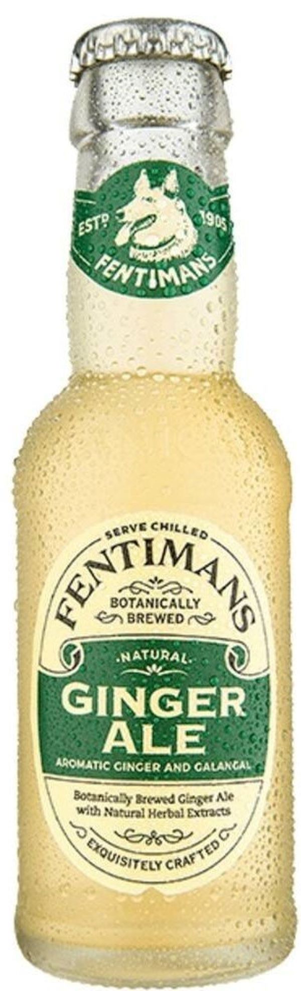 

Газированный напиток Fentimans Ginger Ale Имбирный эль 125 мл