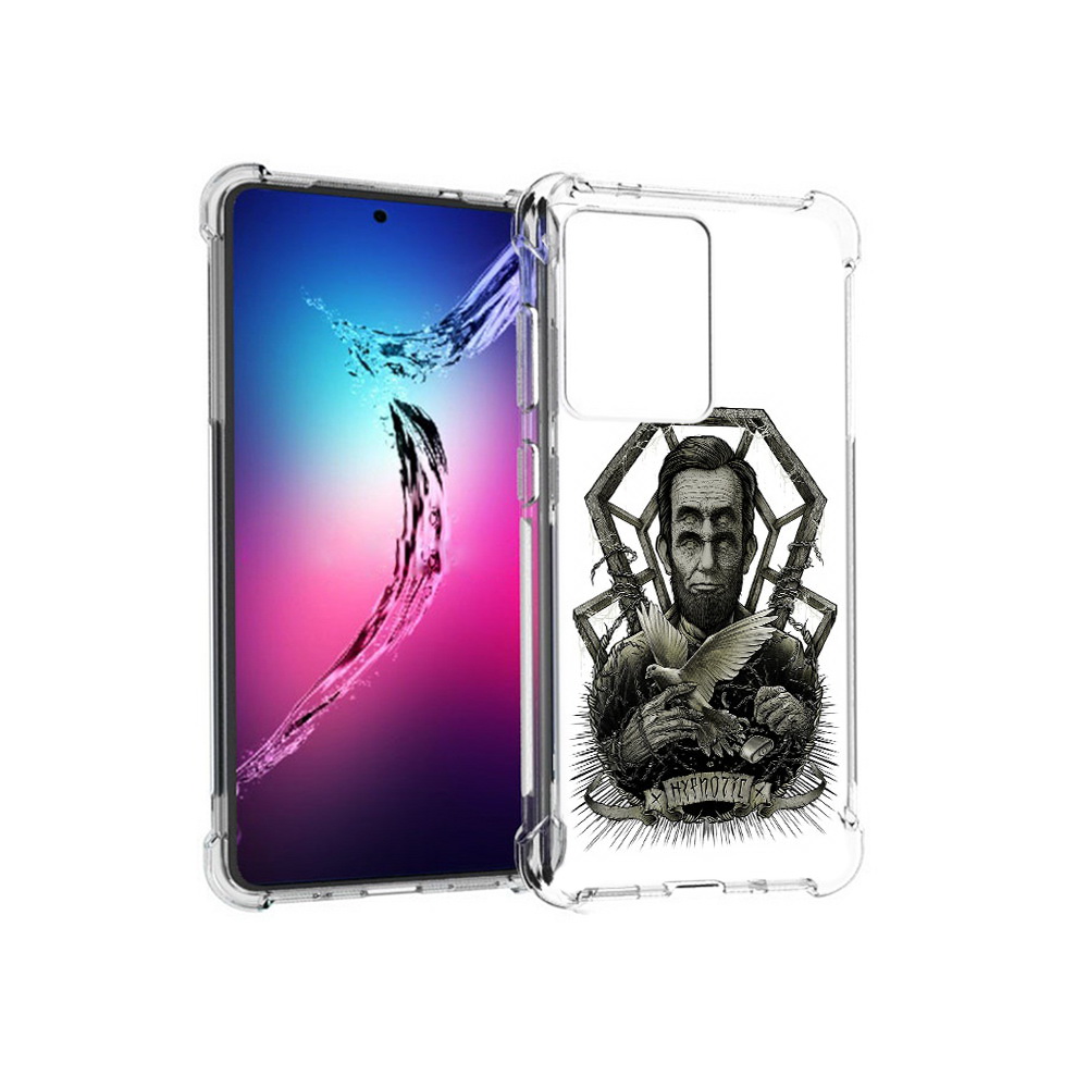 

Чехол MyPads Tocco для Samsung Galaxy S20+ франклин абстракция (PT141343.495.662), Прозрачный, Tocco
