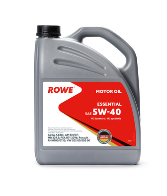 Моторное масло ROWE Essential 5W40 5л