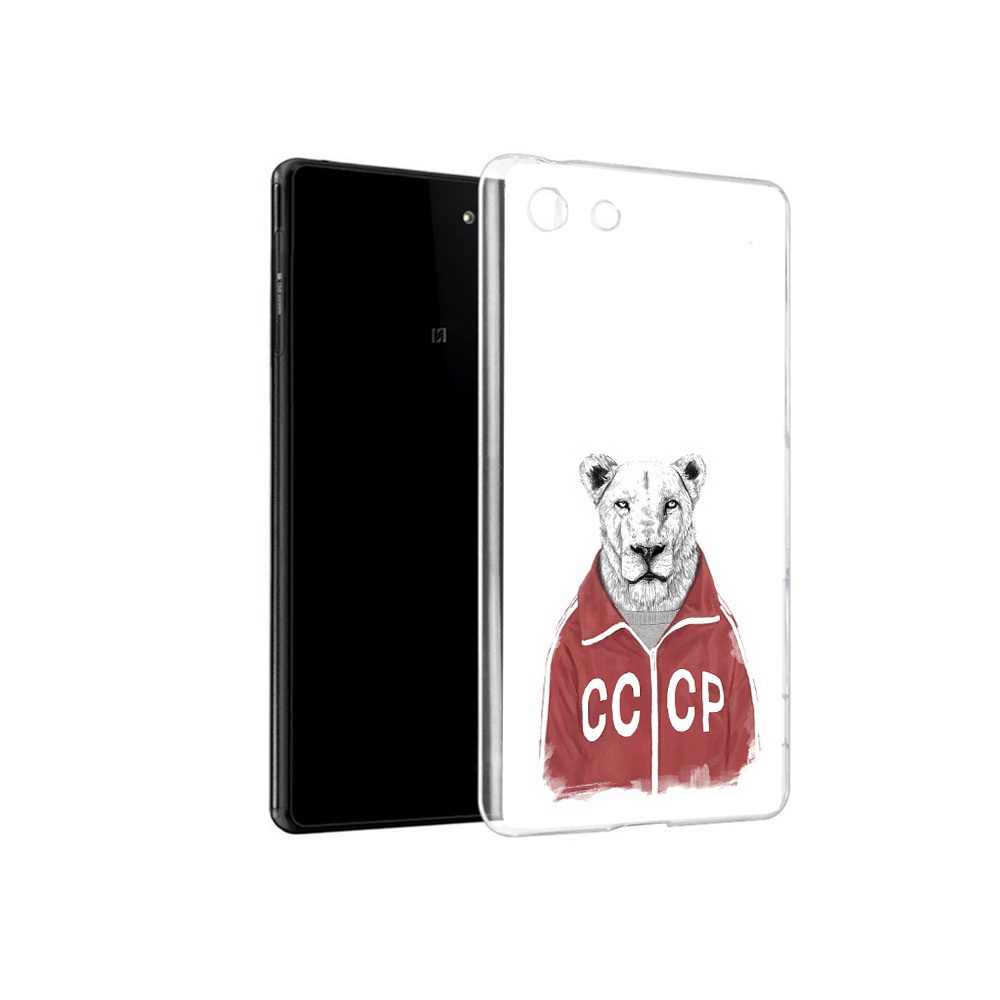 

Чехол MyPads Tocco для Sony Xperia M5 львица ссср (PT16167.241.450), Прозрачный, Tocco
