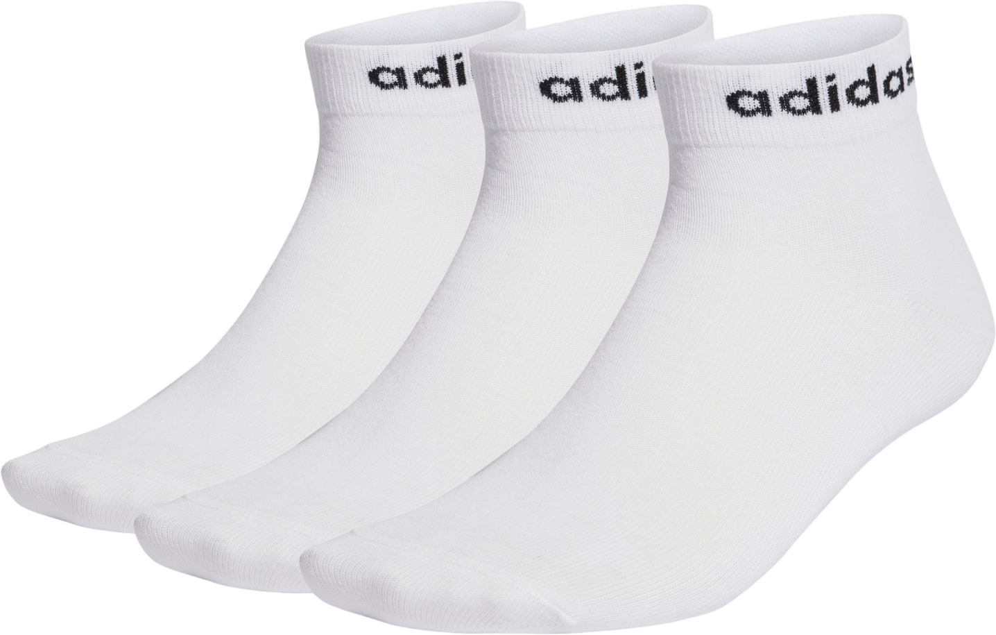 

Комплект носков мужских Adidas T LIN ANKLE 3P белых S, Белый, T LIN ANKLE 3P