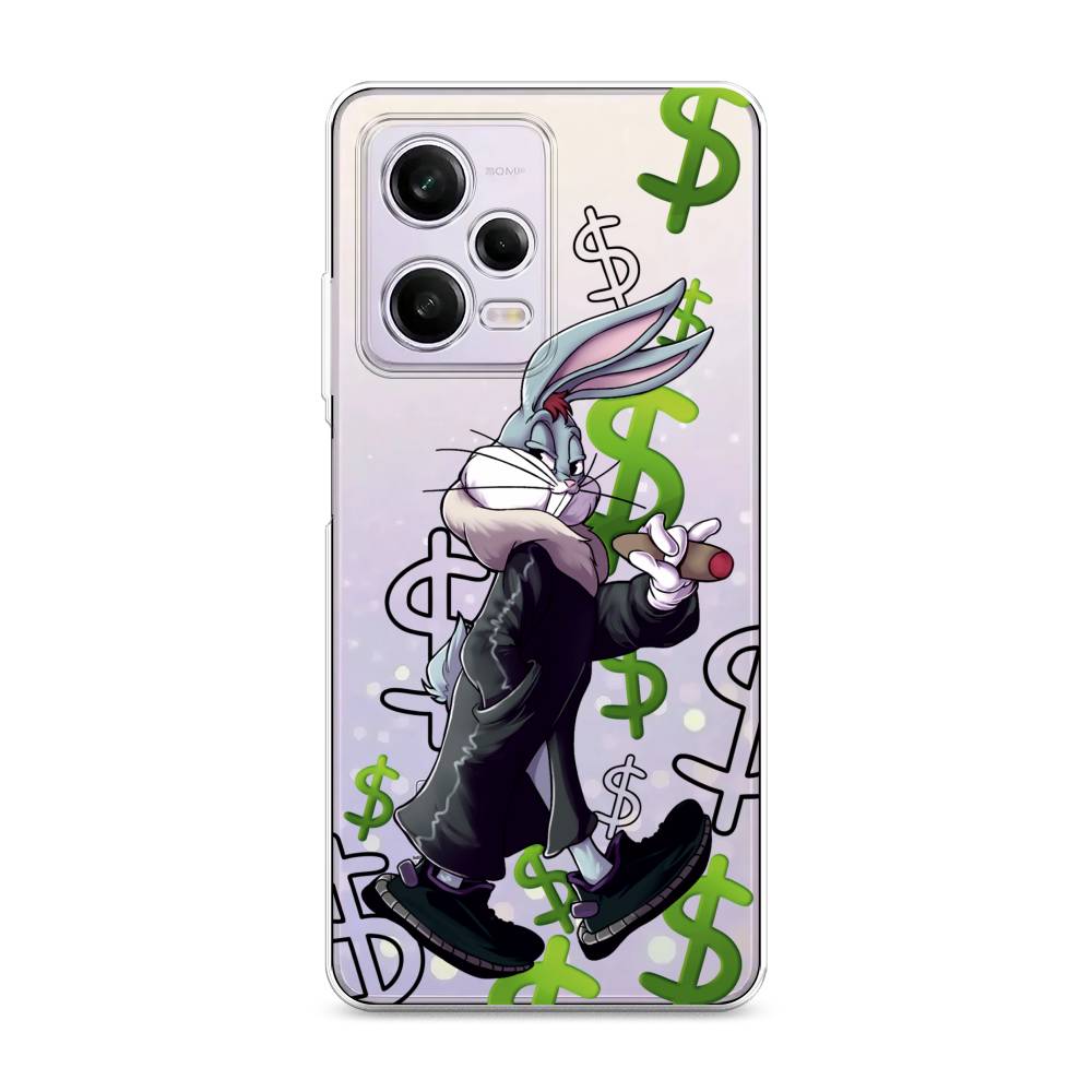 

Чехол на Xiaomi Redmi Note 12 Pro "Rich Bugs Bunny", Зеленый;черный;голубой, 317050-6