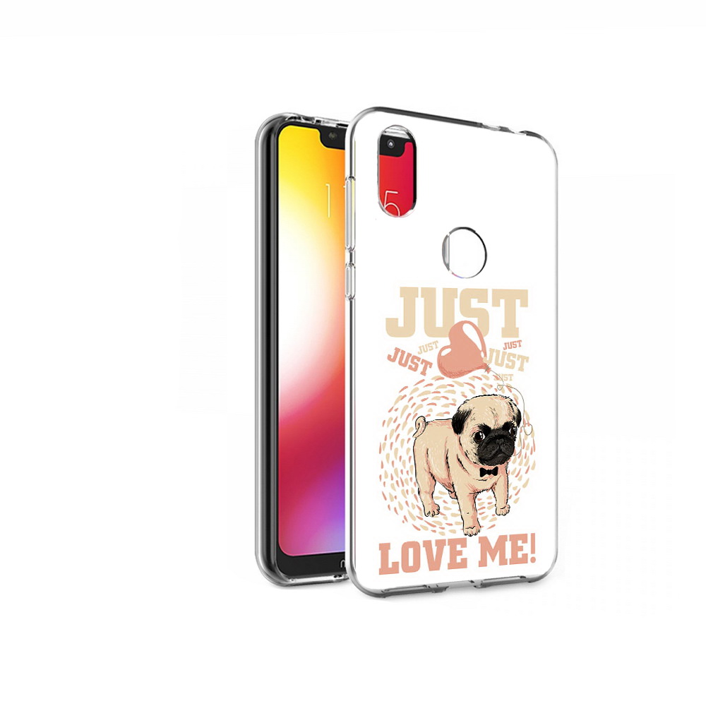 

Чехол MyPads Tocco для Motorola One Люби меня (PT126881.369.109), Прозрачный, Tocco