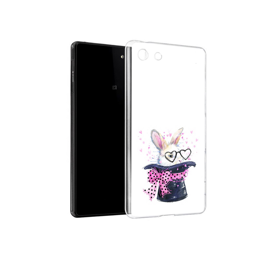 Чехол MyPads Tocco для Sony Xperia M5 кролик в шляпе (PT16167.241.418)