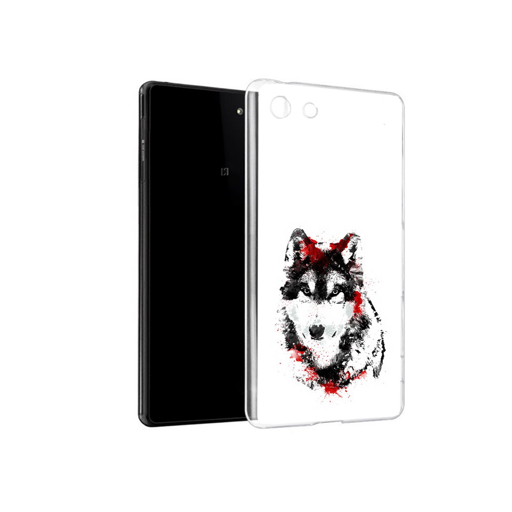 

Чехол MyPads Tocco для Sony Xperia M5 кровавый волк (PT16167.241.416), Прозрачный, Tocco