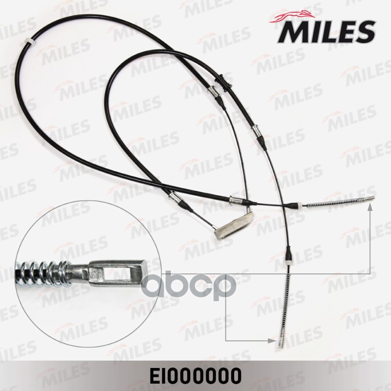 

Трос Ручного Тормоза Miles Ei000000 Daewoo Nexia (1272/1676мм) Miles арт. EI000000