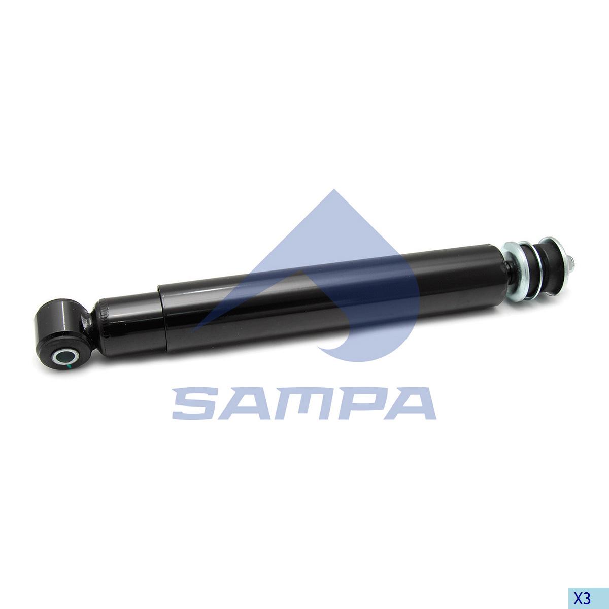 

Амортизатор подвески Sampa передний для Iveco 061.435-01