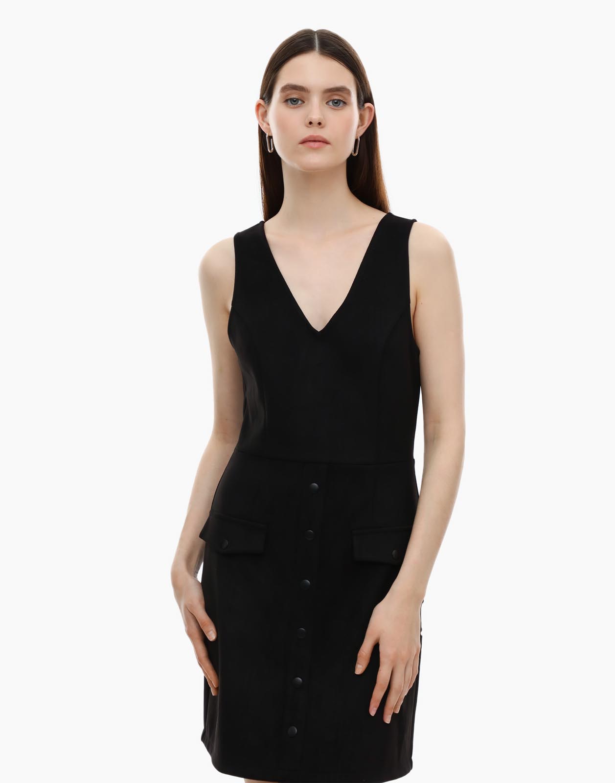 

Сарафан женский Gloria Jeans GDR027476 черный XS, GDR027476