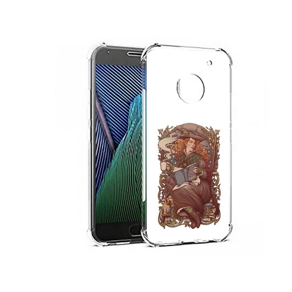 

Чехол MyPads Tocco для Motorola Moto G5 Женские_126 (PT67504.367.81), Прозрачный, Tocco