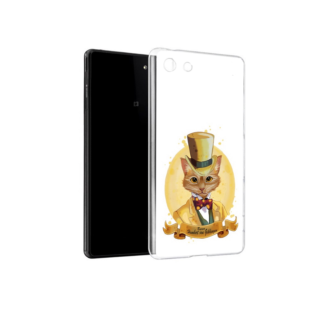 

Чехол MyPads Tocco для Sony Xperia M5 кот юрист (PT16167.241.401), Прозрачный, Tocco