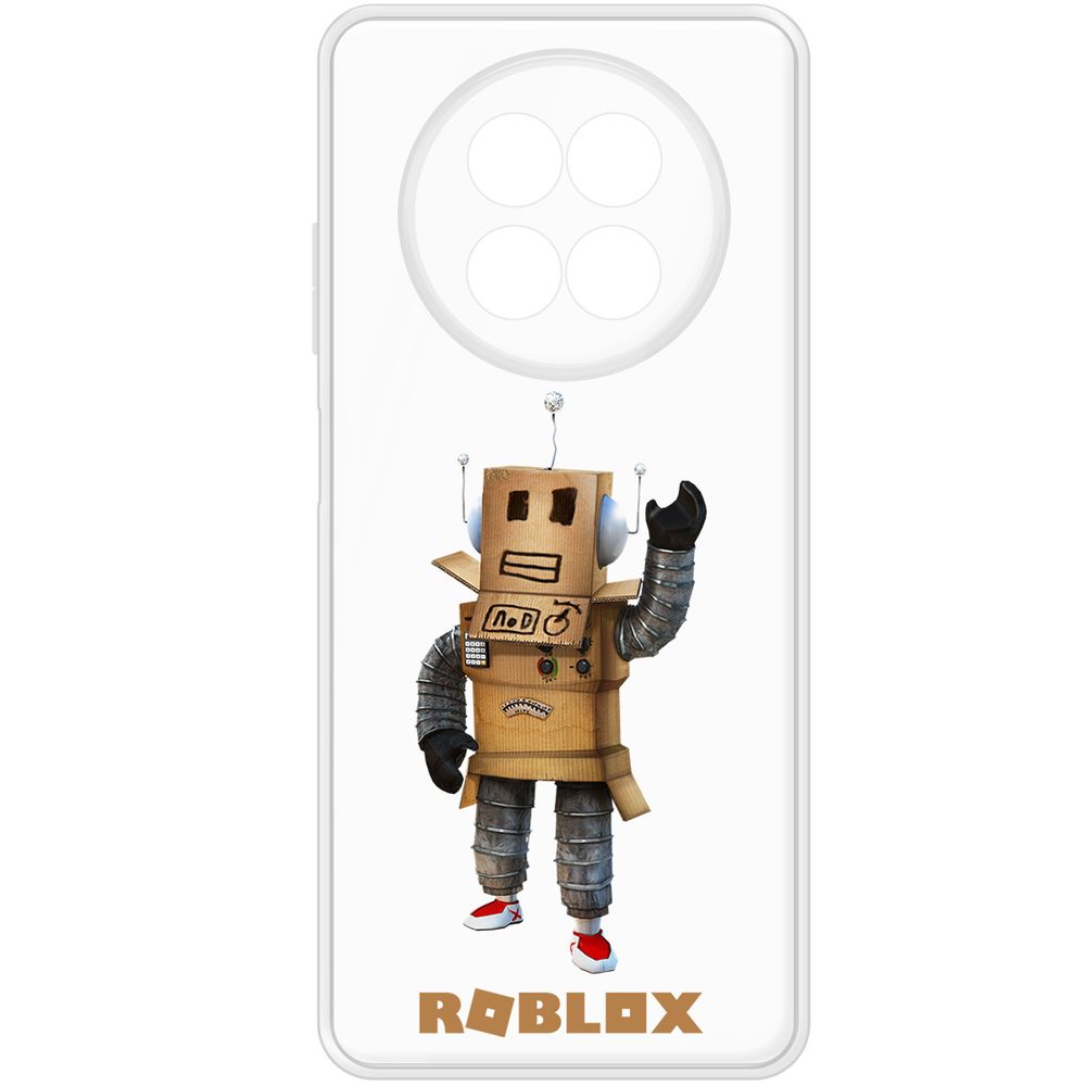 

Чехол-накладка Krutoff Clear Case Roblox-Мистер Робот для Realme 12 5G, Прозрачный