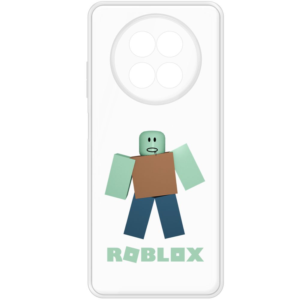 

Чехол-накладка Krutoff Clear Case Roblox-Зомби для Realme 12 5G, Прозрачный