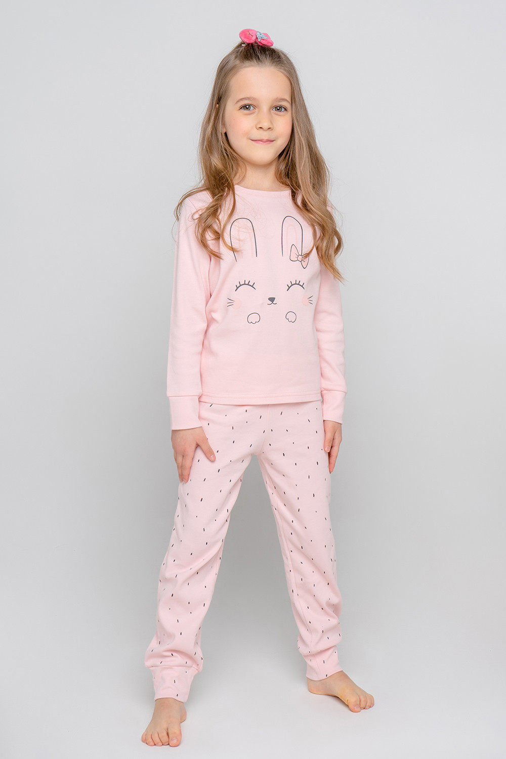 

Пижама детская CROCKID К 1044, розовый, 98, 1 шт, К 1044