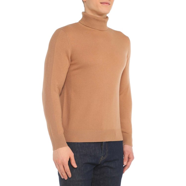 

Водолазка мужская Maison David YX07 коричневая XL, Коричневый, YX07