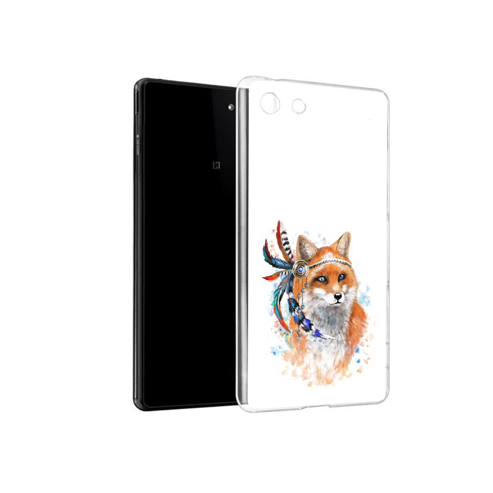 

Чехол MyPads Tocco для Sony Xperia M5 инду лиса (PT16167.241.377), Прозрачный, Tocco