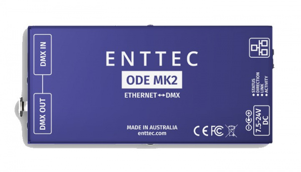 фото Dmx-контроллер enttec ode mk2 (open dmx ethernet)