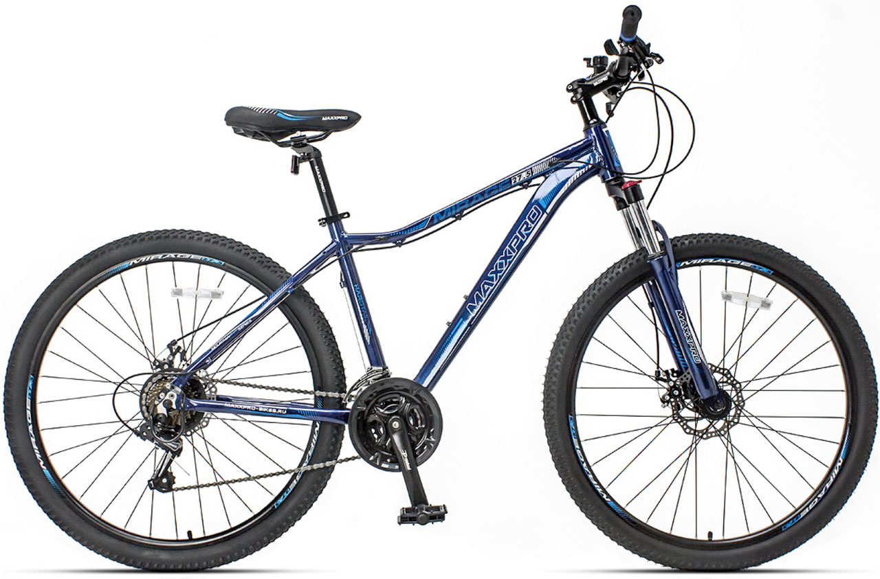 фото Велосипед maxxpro mirage 27.5" 2022 синий/черный