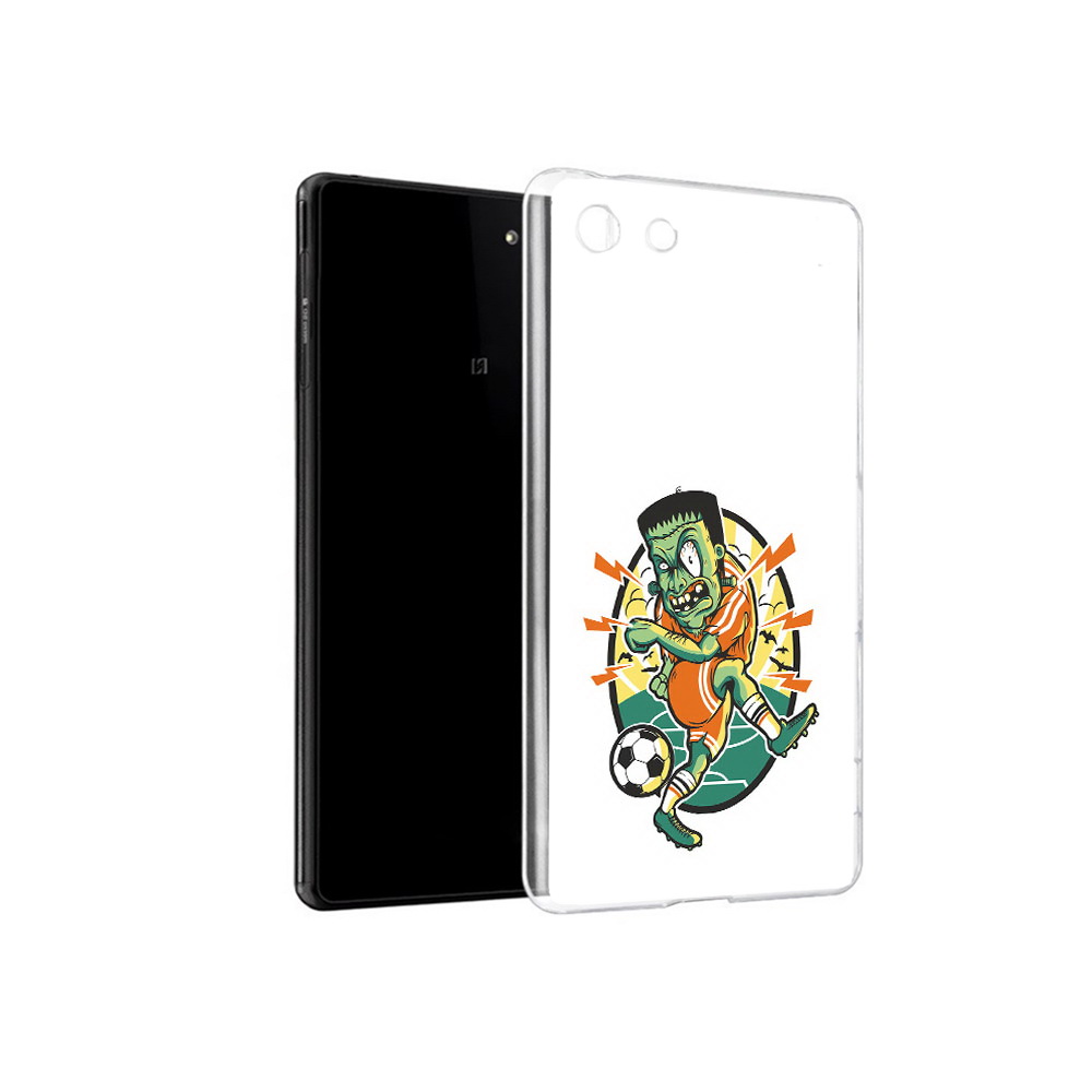 

Чехол MyPads Tocco для Sony Xperia M5 зомби футболист (PT16167.241.368), Прозрачный, Tocco