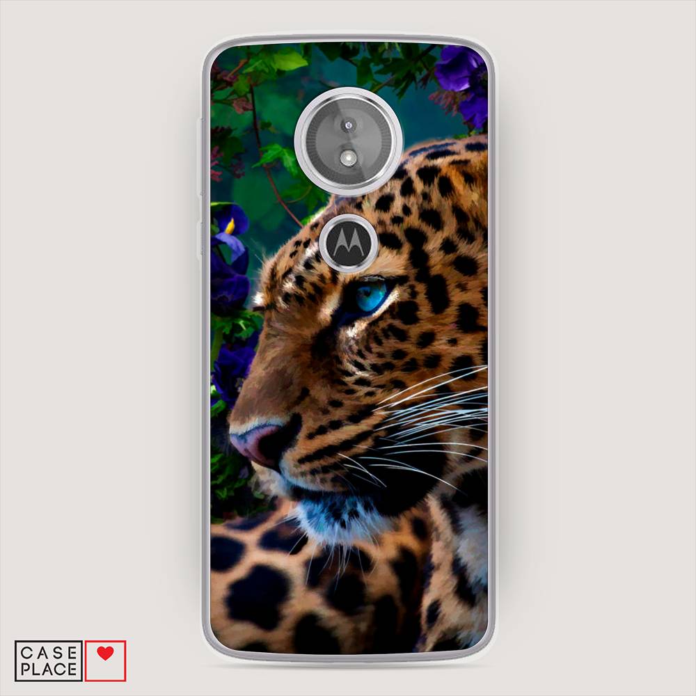 

Чехол Awog на Motorola Moto E5 / Моторола Мото E5 "Хищный взгляд", Разноцветный, 241050-1