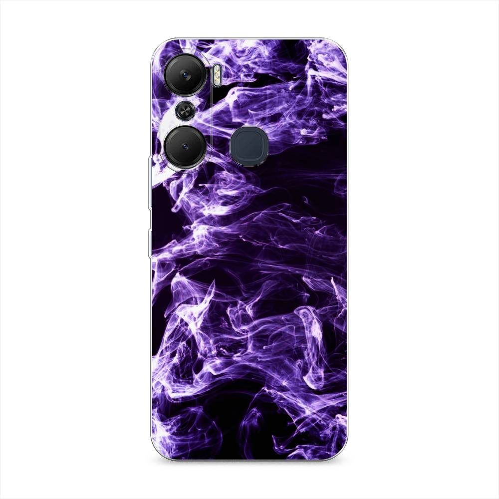 

Чехол для Infinix Hot 12 Pro "Фиолетовый дым", Фиолетовый;белый;черный, 3102450-3