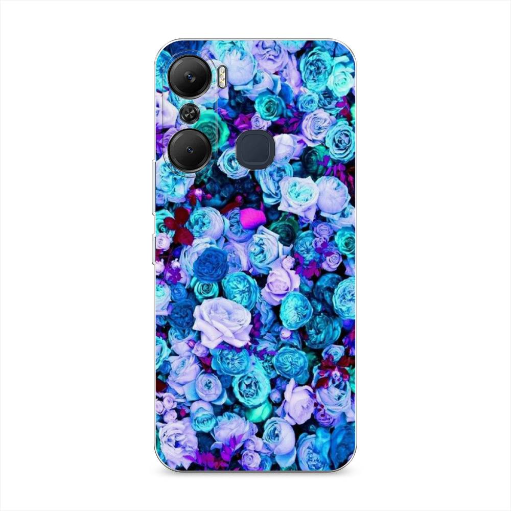 

Чехол для Infinix Hot 12 Pro "Цветочный ковер", Фиолетовый, 3102450-2