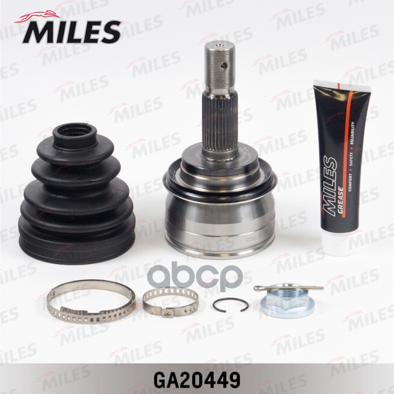 фото Шрус miles ga20449 шрус toyota 4 runner/land cruiser 2.7/3.0 нар. miles арт. ga20449