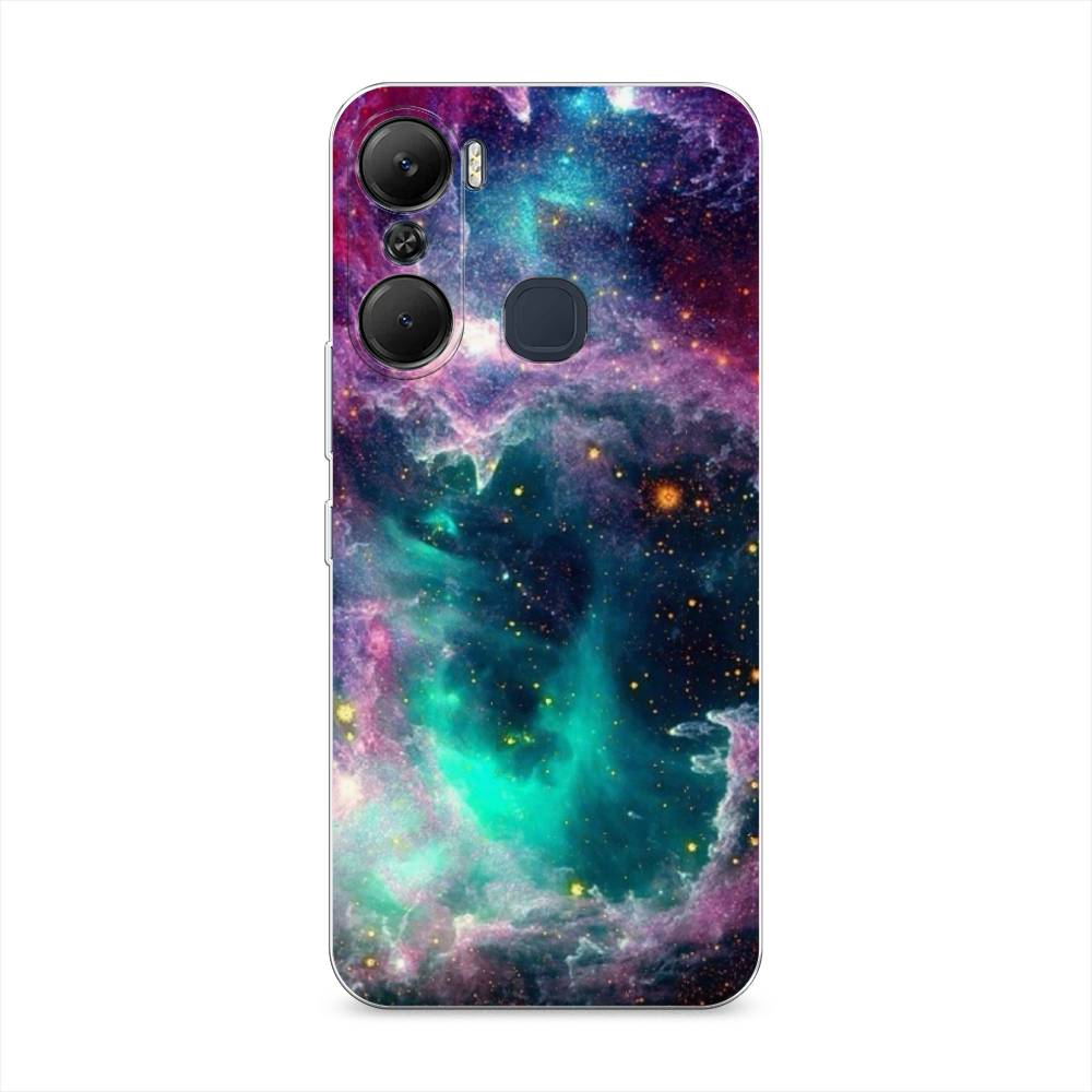 

Чехол для Infinix Hot 12 Pro "Звездные облака", Розовый;бежевый, 3102450-2