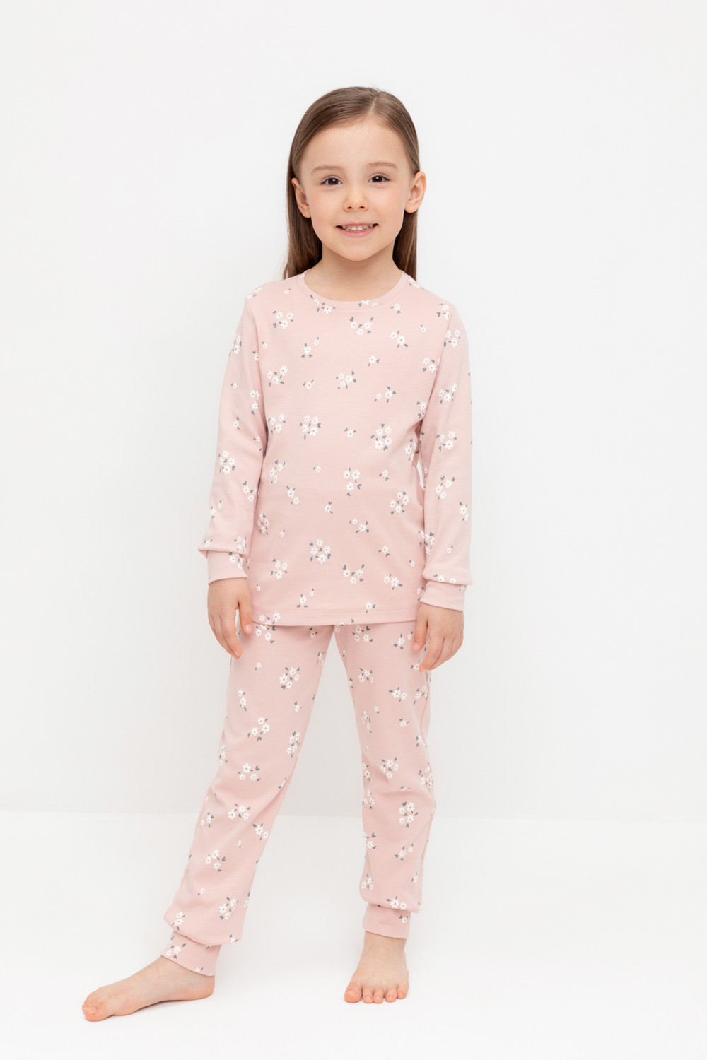 

Пижама детская CROCKID К 1044, розовый, 98, 1 шт, К 1044