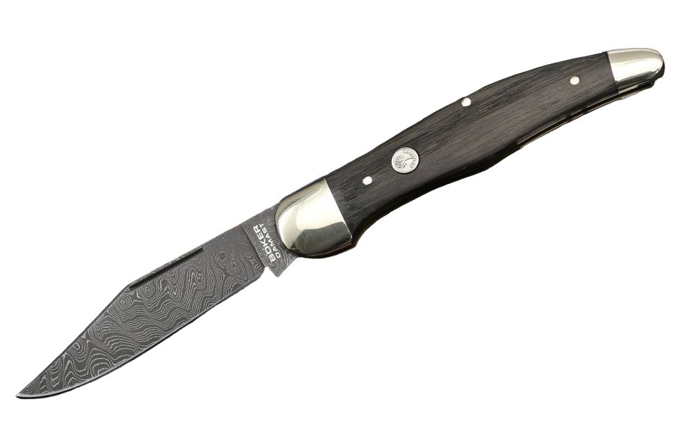 

Классический складной нож Boker Classic Damast 112021DAM 20-20, Черный;коричневый, 20-20
