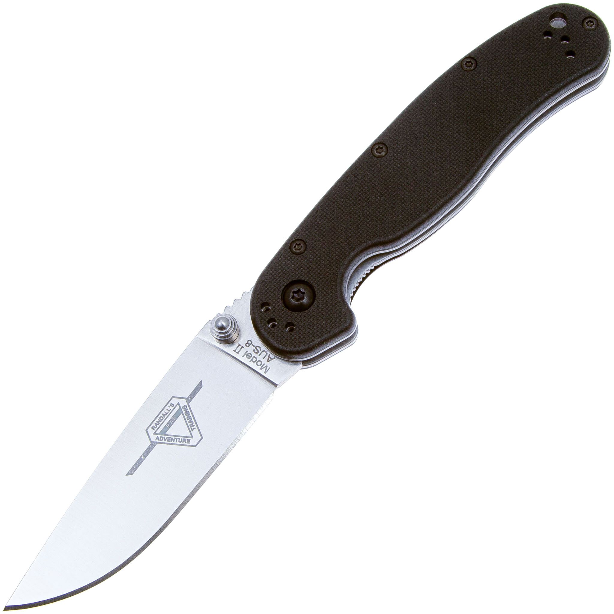 

Складной нож Крыса Ontario Knife RAT-2 8860, Черный, RAT-2