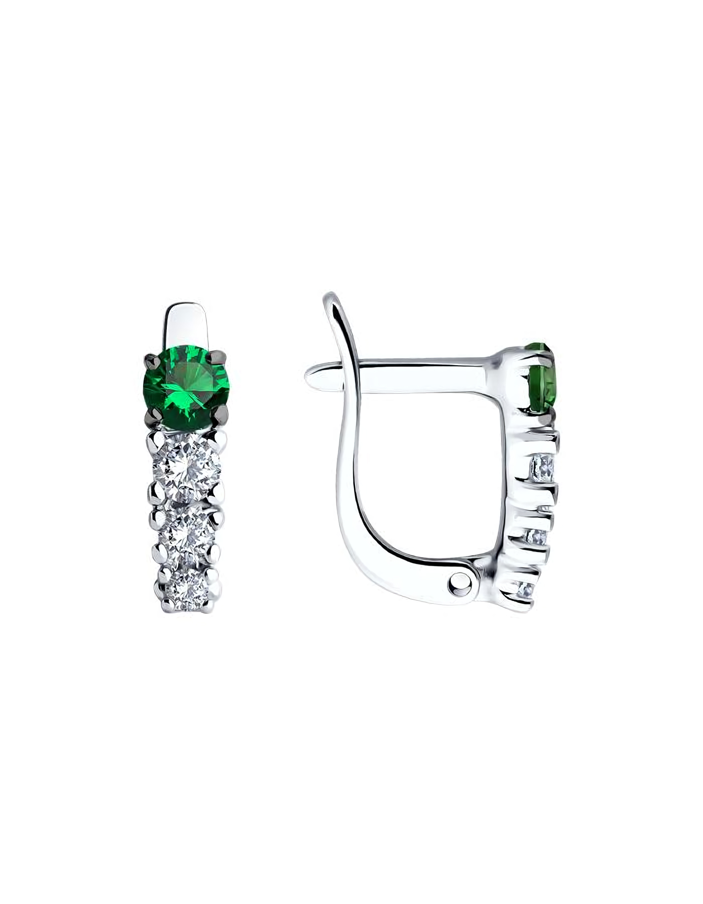 

Серьги из серебра TEO MAORI 894026625, Swarovski/фианит, 894026625
