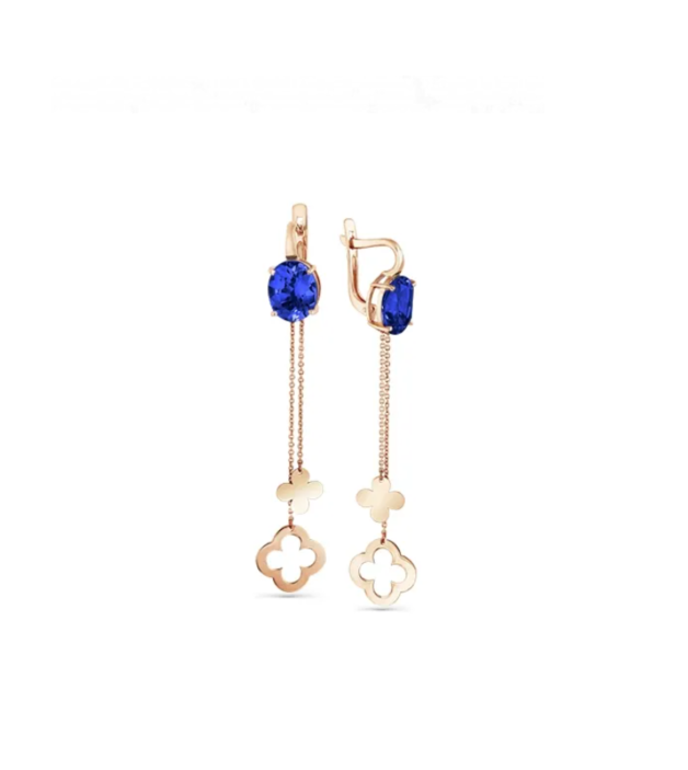 

Серьги подвески из красного золота с корундом Magic Stones 02-2-701-1500-010, 02-2-701-1500-010