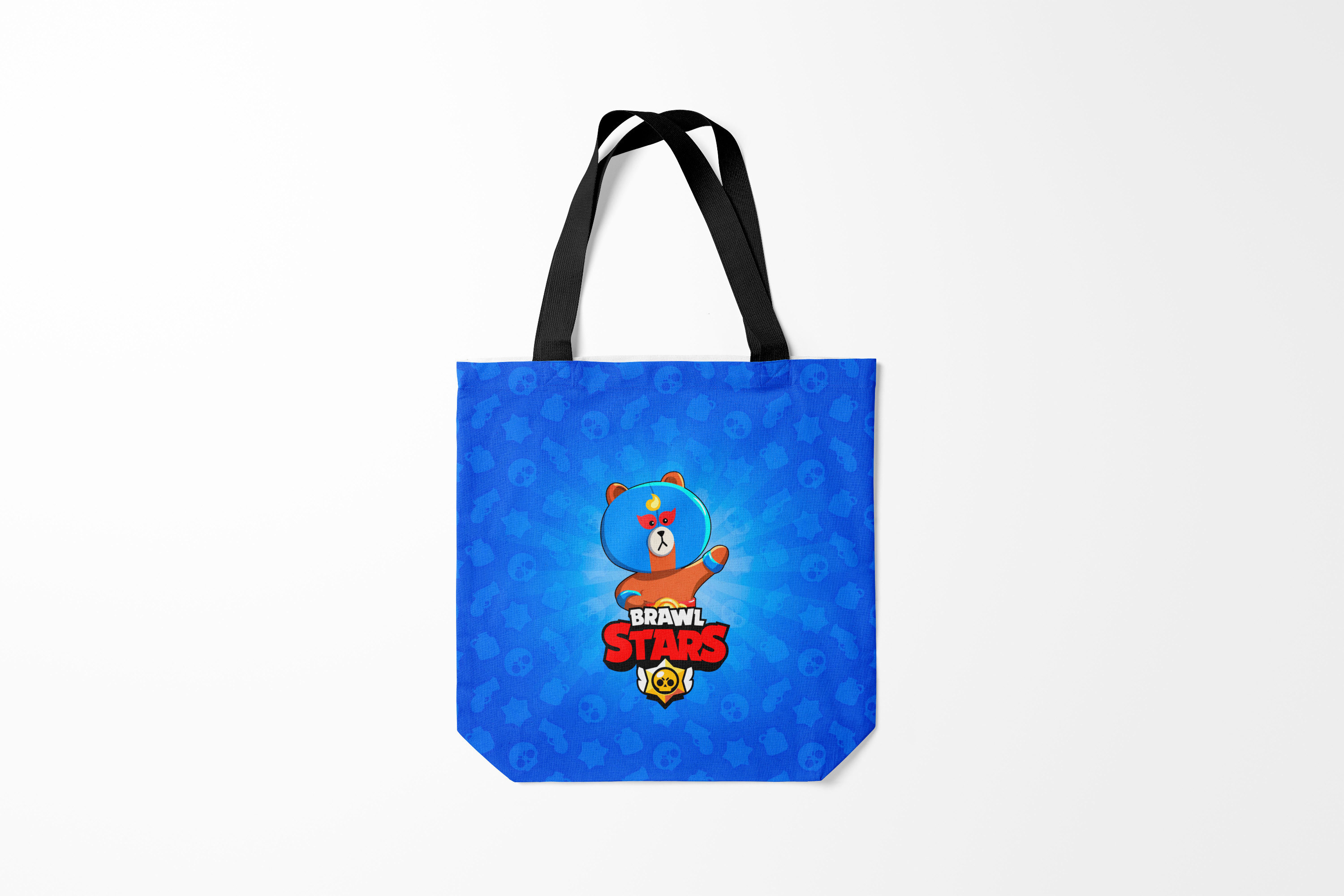 

Сумка шoппер унисекс Burnettie Brawl Stars EI PROMO, черный, Brawl Stars EI PROMO