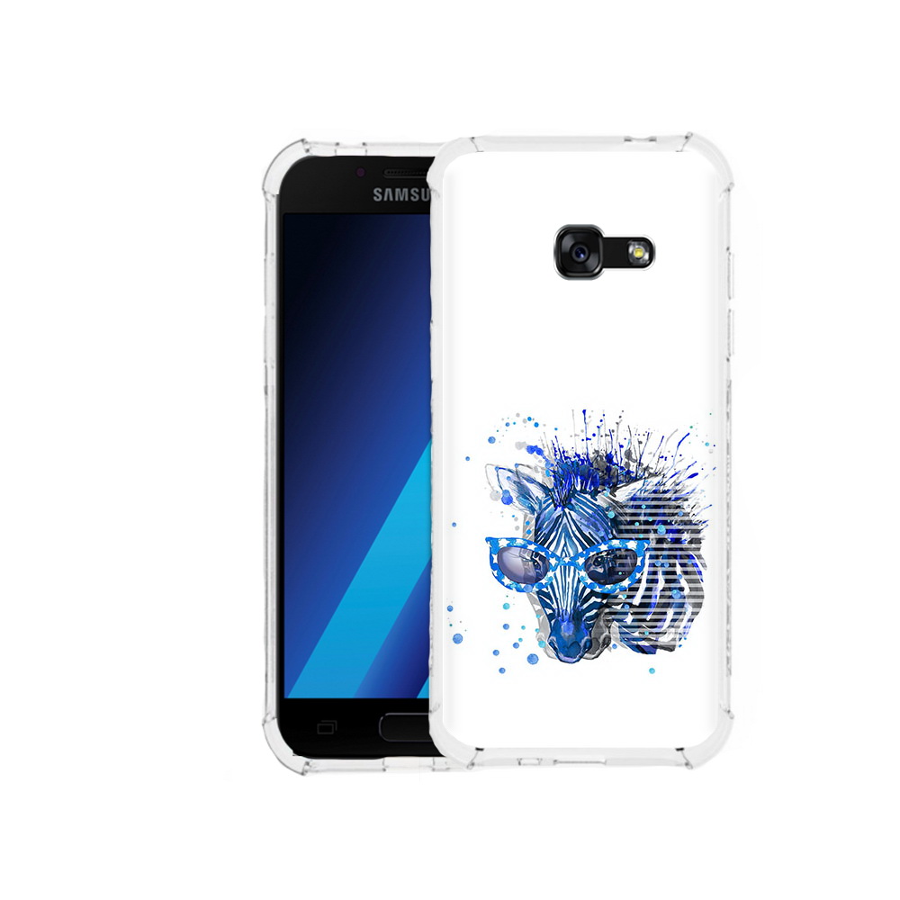 Чехол MyPads Tocco для Samsung Galaxy A7 (2017) расплывчатая зебра (PT87719.559.577)