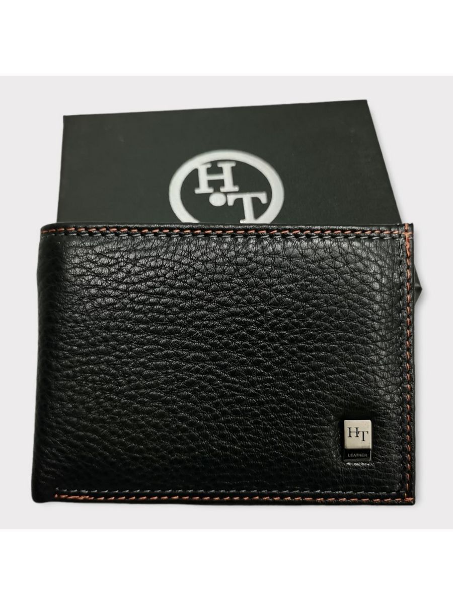 

Портмоне мужское PouchMan 168R24A черное, Черный, 168R24A
