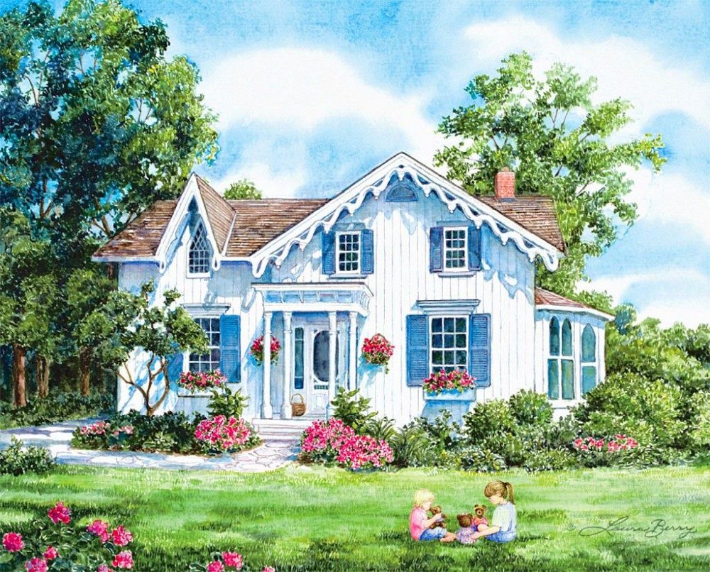Школа милый дом мой родной. Дом с садом рисунок. Красивый дом рисунок. Красивый дом для детей. Нарисовать красивый домик.