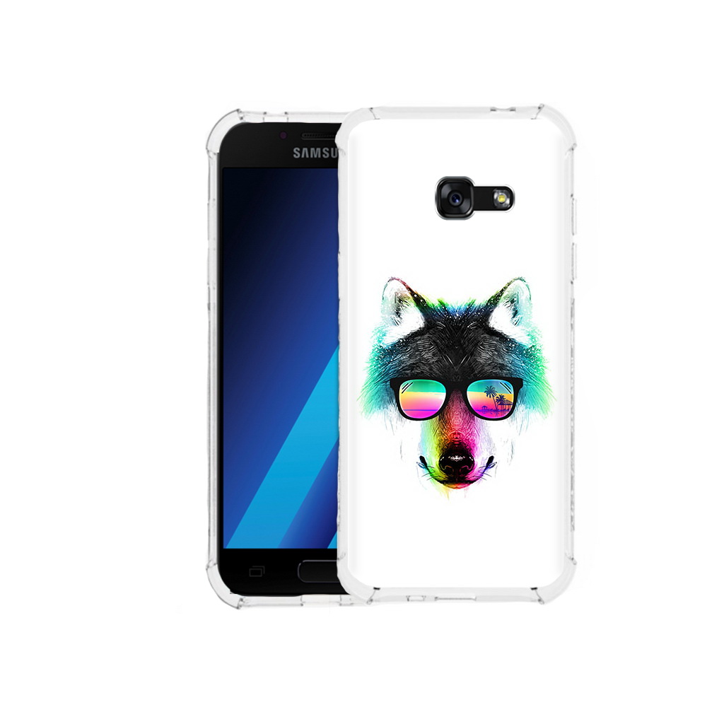 

Чехол MyPads Tocco для Samsung Galaxy A7 (2017) радужный волк (PT87719.559.567), Tocco