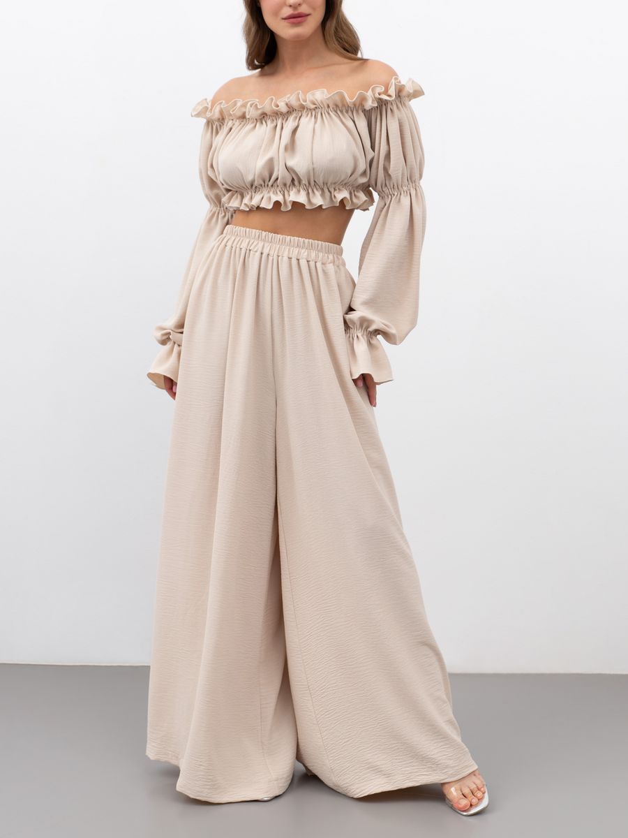 

Костюм женский Mimi Pajamas Brand 10011 бежевый 48-50 RU, 10011
