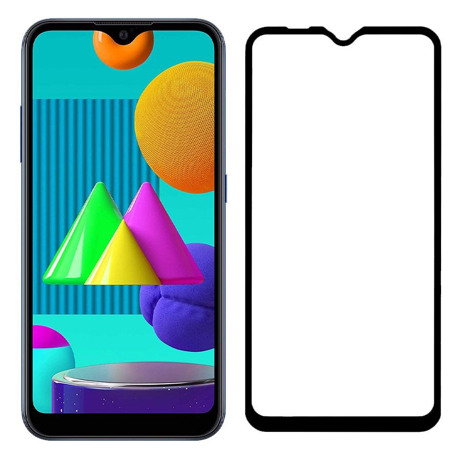 

Стекло защитное Krutoff с полной проклейкой для Samsung Galaxy A10/A10s черное
