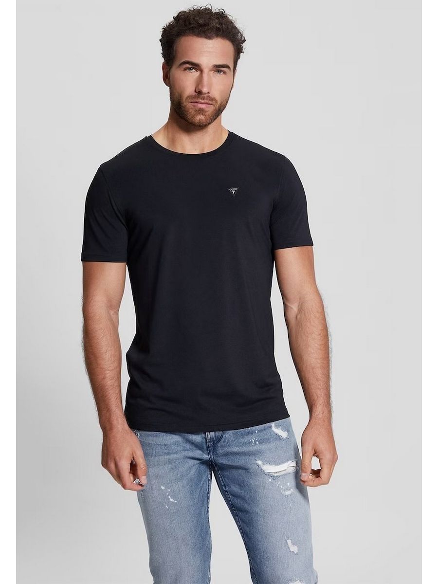 

Футболка мужская Guess GU122O16G черная XL, Черный, GU122O16G