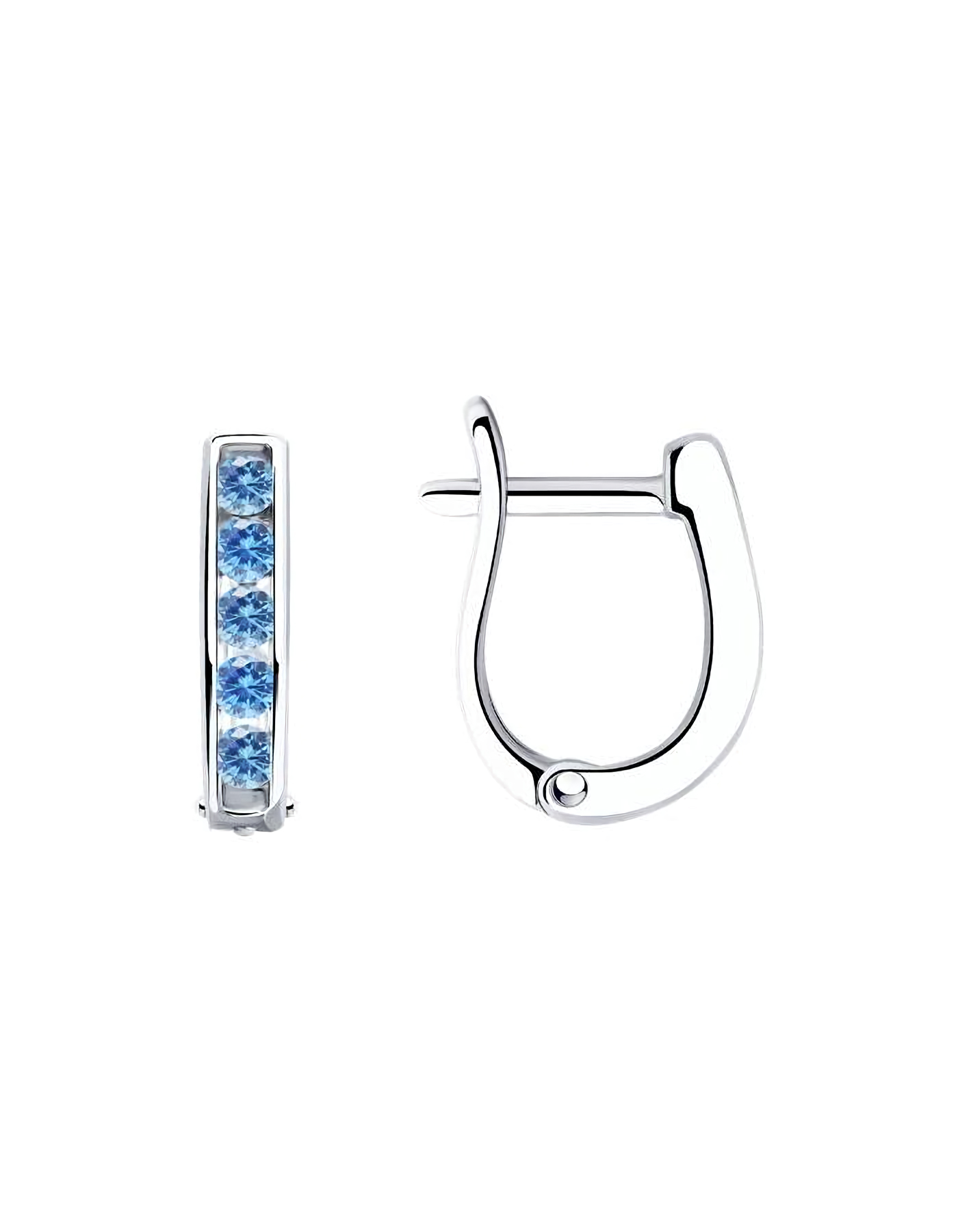 

Серьги из серебра TEO MAORI 894026404, фианит, 894026404