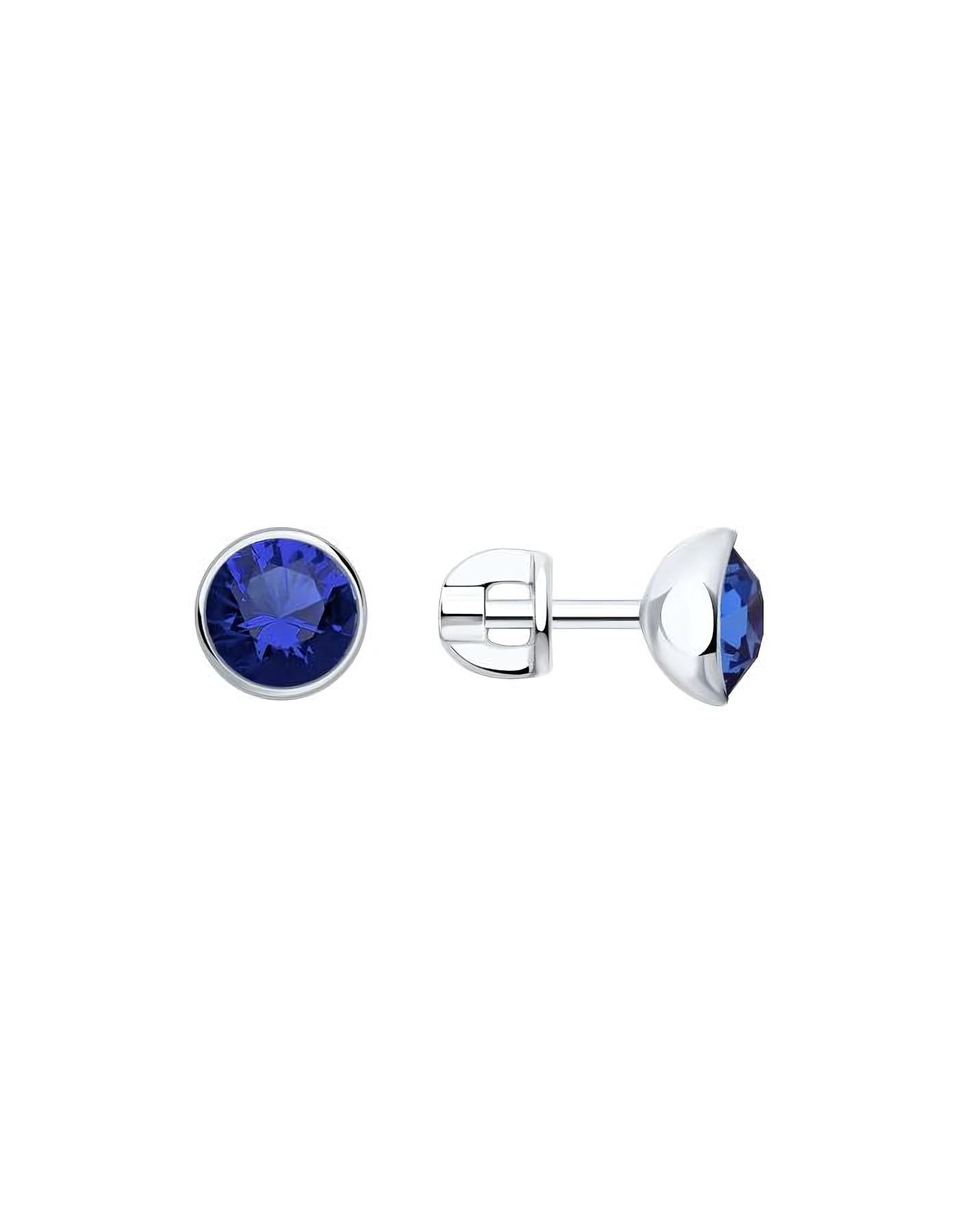 

Серьги пусеты из серебра TEO MAORI 894026399, swarovski, 894026399