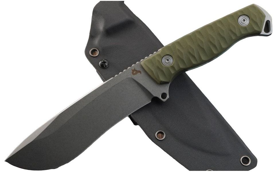 Мощный нож Fox Knives Golem BF-757 OD