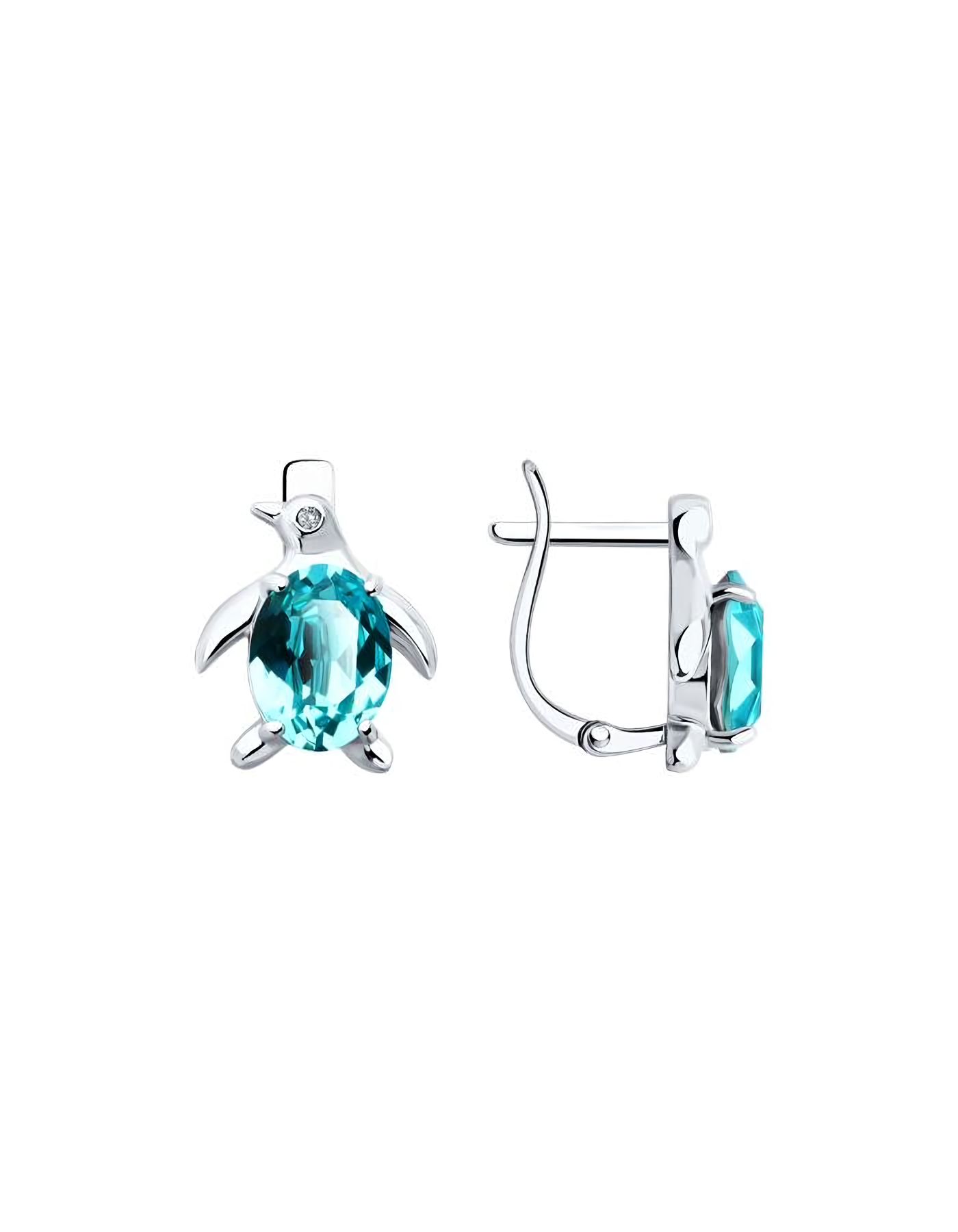 

Серьги из серебра TEO MAORI 894026221, swarovski, 894026221