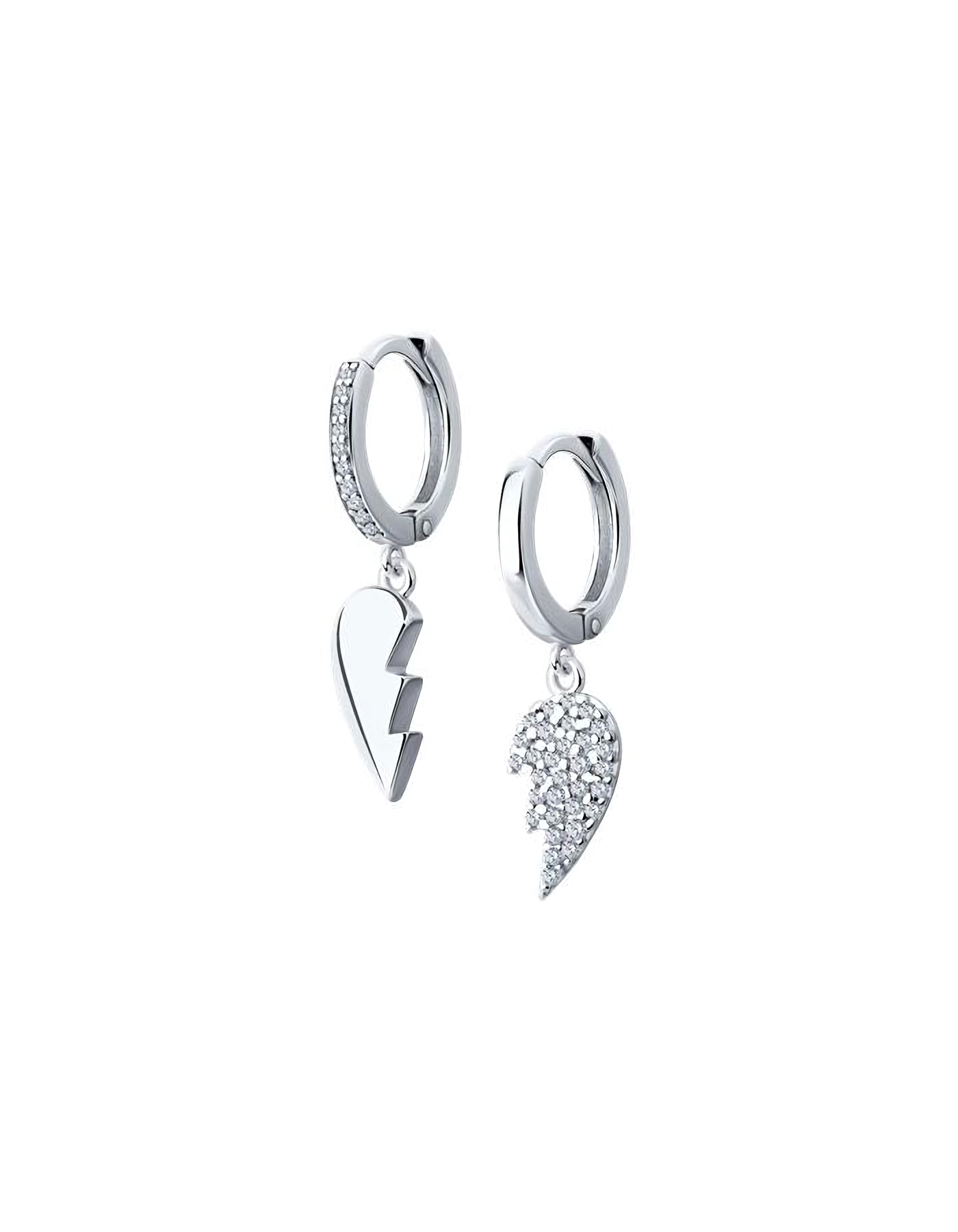 

Серьги подвески из серебра TEO MAORI 894026200, фианит, 894026200