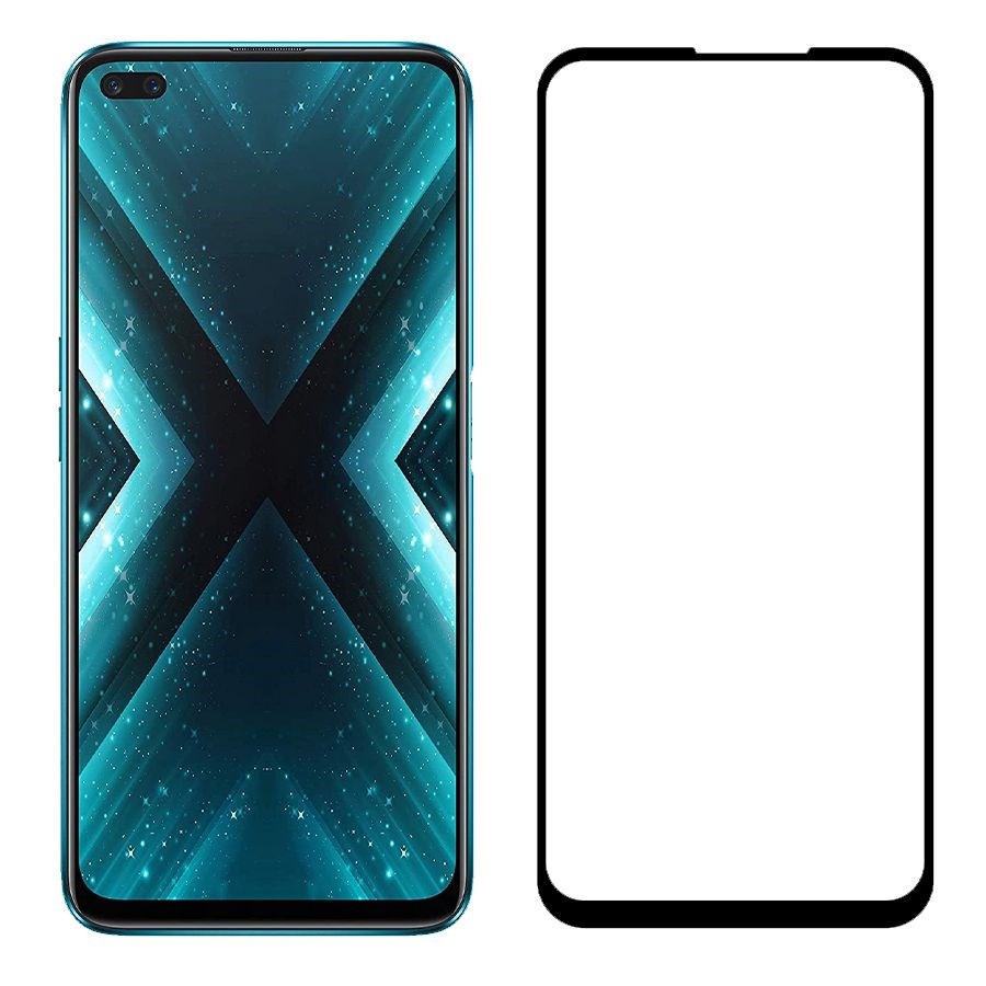 

Стекло защитное Krutoff с полной проклейкой для Realme X3 черное