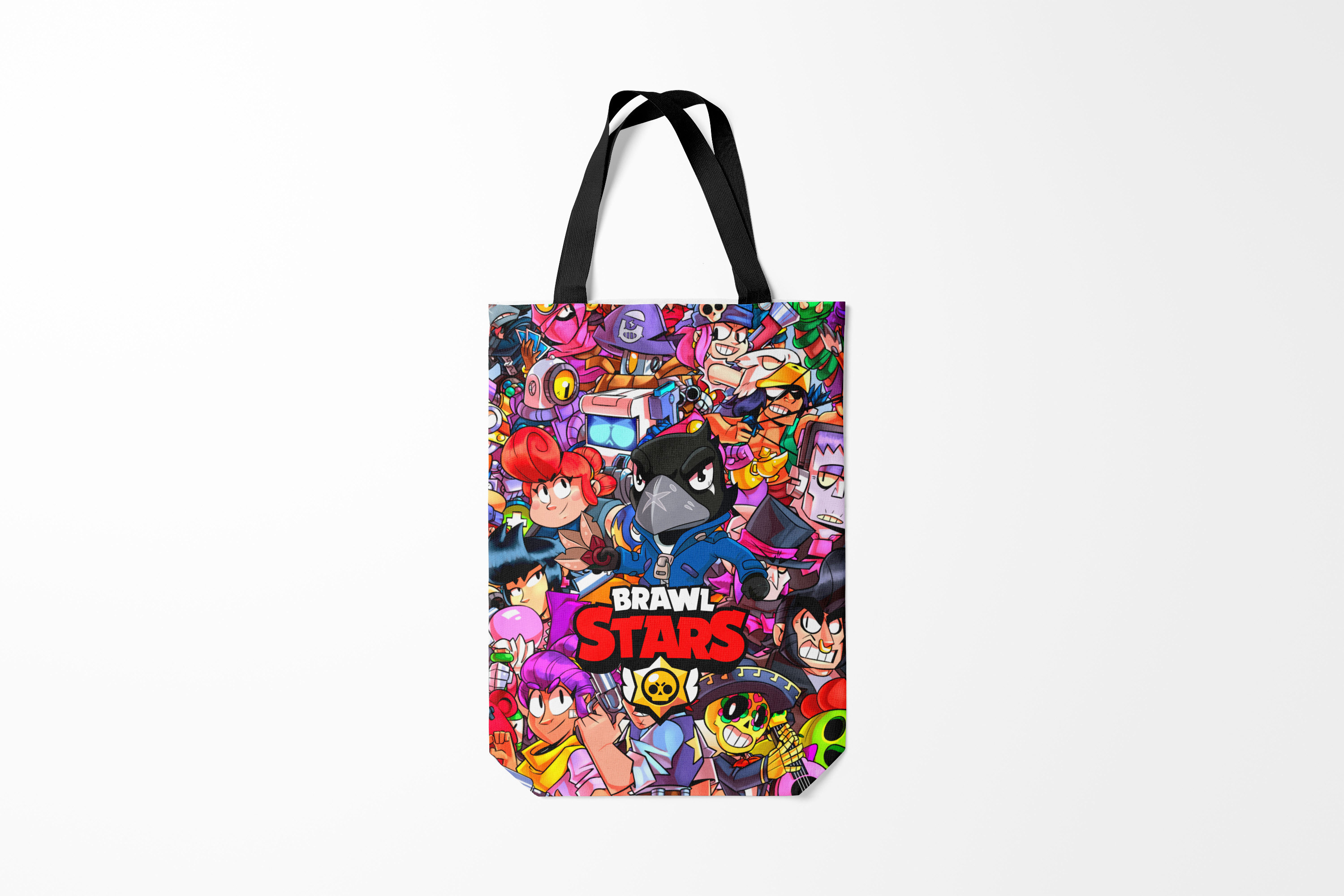 

Сумка шoппер унисекс Burnettie Brawl Stars Crow, разноцветный, Brawl Stars Crow
