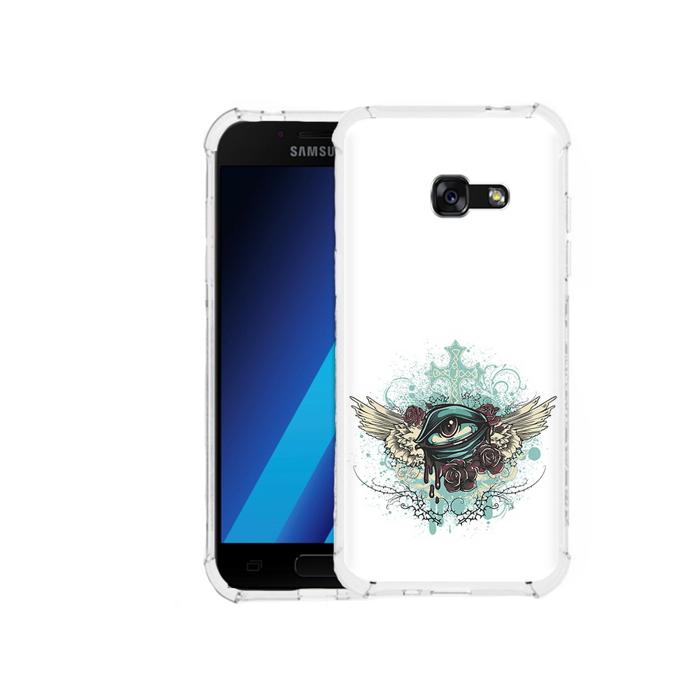

Чехол MyPads Tocco для Samsung Galaxy A7 (2017) плачущий глаз с крыльями (PT87719.559.544), Tocco