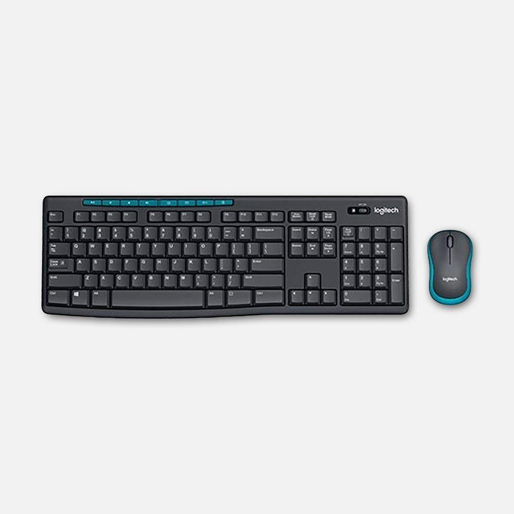 Комплект Logitech MK275 клавиатура, мышь, беспроводные, черный, 920-007721, RU раскладка 100071835441